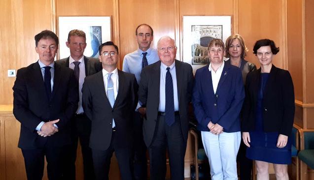 Photograph of the members of the National Statistics Board for 2019
